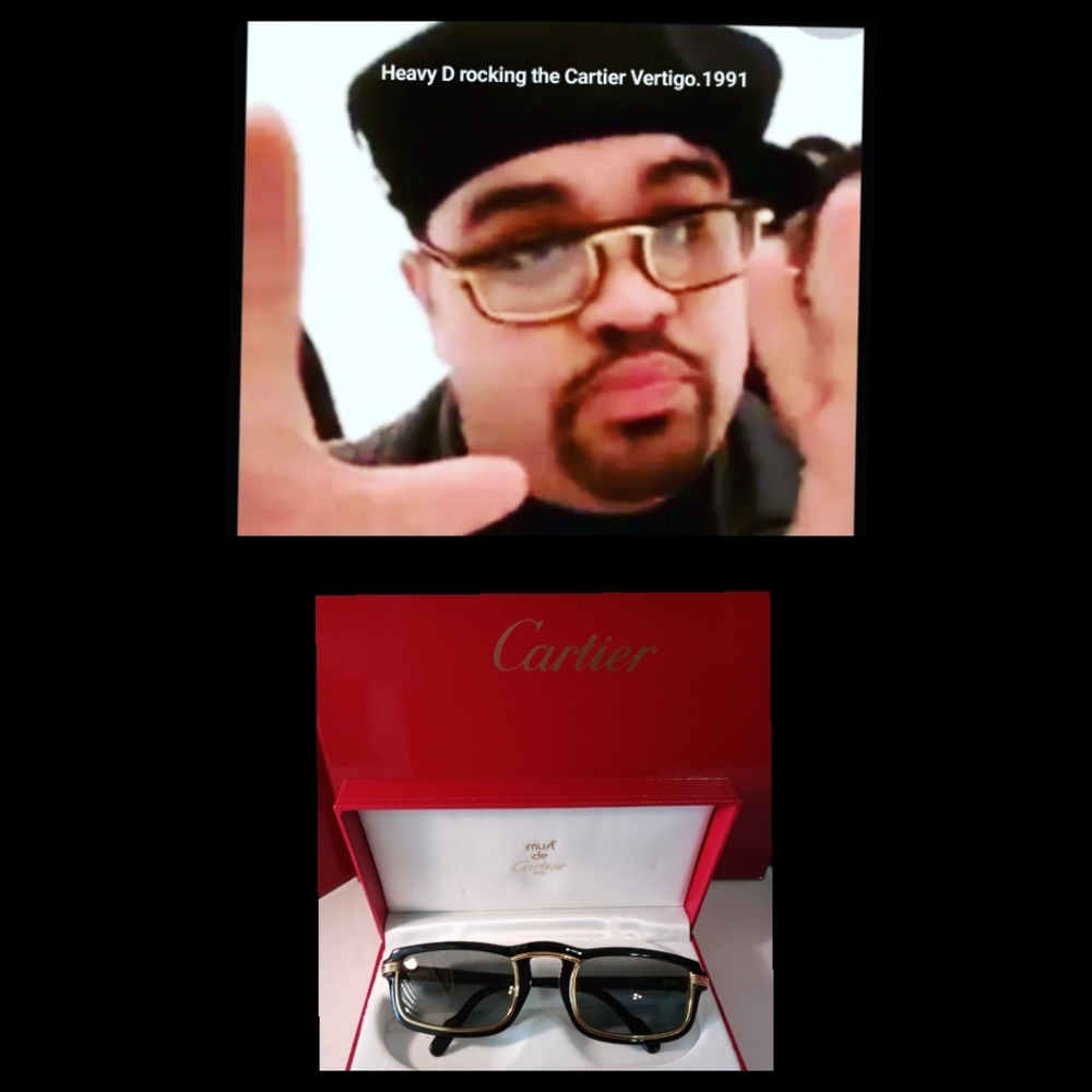 Mens CARTIER VERTIGO 1991, RARE 100% "Heavy D."